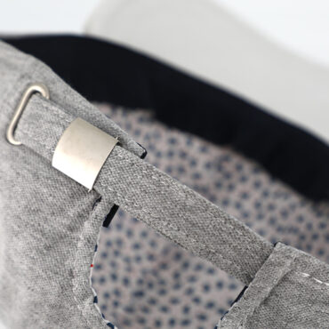 Baseballcap Baumwolle zweifarbig uni melange – hochwertige Kopfbedeckung von Fiebig bei Hut Factory Schweiz