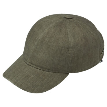 Baseballcap Leinen uni – hochwertige Kopfbedeckung von Fiebig bei Hut Factory Schweiz