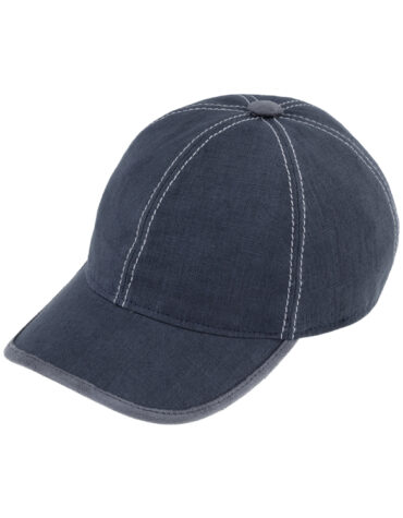Baseballcap 6-Panel Leinen melange UV-Schutz – hochwertige Kopfbedeckung von Fiebig bei Hut Factory Schweiz
