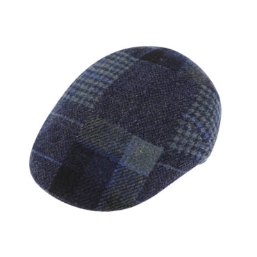Flatcap Wolle Patchwork – hochwertige Kopfbedeckung von Fiebig bei Hut Factory Schweiz
