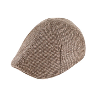 6-Panel Cap Wolllmix gemustert – hochwertige Kopfbedeckung von Fiebig bei Hut Factory Schweiz