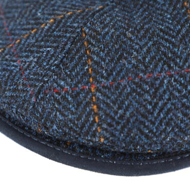Flatcap Shetland Wolle Fischgraet und Karo – hochwertige Kopfbedeckung von Fiebig bei Hut Factory Schweiz