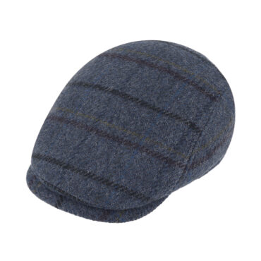 Flatcap Wolle mehrfarbiges Karomuster – hochwertige Kopfbedeckung von Fiebig bei Hut Factory Schweiz