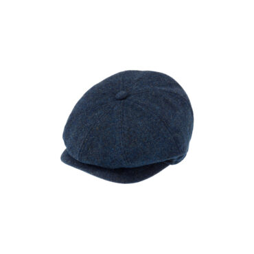 8-Panel Cap Shetland melange – hochwertige Kopfbedeckung von Fiebig bei Hut Factory Schweiz