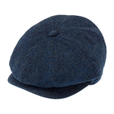 8-Panel Cap Shetland melange – hochwertige Kopfbedeckung von Fiebig bei Hut Factory Schweiz