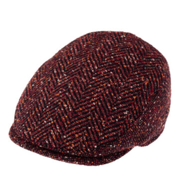 Flatcap Wolle Herringbone – hochwertige Kopfbedeckung von Fiebig bei Hut Factory Schweiz