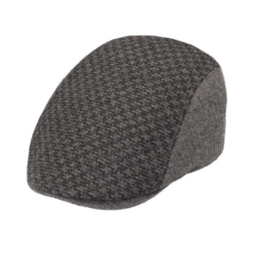 Flatcap Schurwolle Kaschmir zweifarbig gemustert – hochwertige Kopfbedeckung von Fiebig bei Hut Factory Schweiz