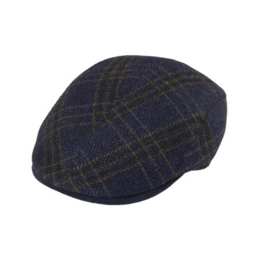 Flatcap Schurwolle Fischgrät meliert – hochwertige Kopfbedeckung von Fiebig bei Hut Factory Schweiz