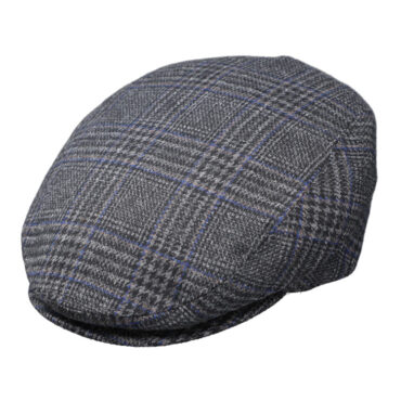 Flatcap Wollmix Karomuster – hochwertige Kopfbedeckung von Fiebig bei Hut Factory Schweiz
