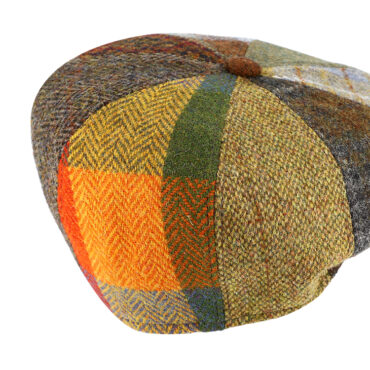 8-Panel Cap Harris Tweed – hochwertige Kopfbedeckung von Fiebig bei Hut Factory Schweiz