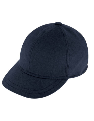 Baseballcap Wollmix uni mit Ohrenklappen – hochwertige Kopfbedeckung von Fiebig bei Hut Factory Schweiz