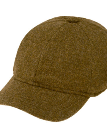 Baseballcap Shetlandwolle melange Ohrenklappen – hochwertige Kopfbedeckung von Fiebig bei Hut Factory Schweiz