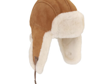 Fliegermütze Schafsleder mit Kinnverschluss – hochwertige Kopfbedeckung von Fiebig bei Hut Factory Schweiz