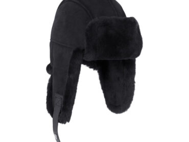 Fliegermütze Schafsleder mit Kinnverschluss – hochwertige Kopfbedeckung von Fiebig bei Hut Factory Schweiz