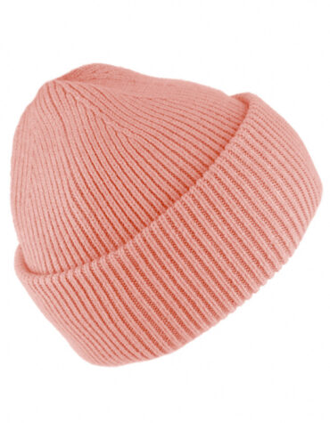 Strickbeanie gerippt mit Umschlag uni – hochwertige Kopfbedeckung von Fiebig bei Hut Factory Schweiz