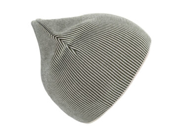 Strickbeanie zweifarbig gestreift – hochwertige Kopfbedeckung von Fiebig bei Hut Factory Schweiz