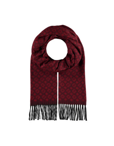 Cashmink Schal zweifarbig gemustert – hochwertige Kopfbedeckung von Fiebig bei Hut Factory Schweiz