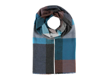 Schal großes Karomuster – hochwertige Kopfbedeckung von Fiebig bei Hut Factory Schweiz