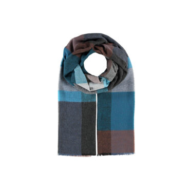 Schal großes Karomuster – hochwertige Kopfbedeckung von Fiebig bei Hut Factory Schweiz