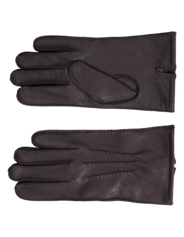 Handschuhe Ziegenleder mit Wollfutter Ziernähte – hochwertige Kopfbedeckung von Fiebig bei Hut Factory Schweiz