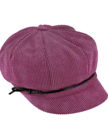 Ballonkappe Cord uni – hochwertige Kopfbedeckung von Fiebig bei Hut Factory Schweiz