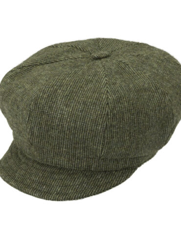 Ballonkappe Shetlandwolle gestreift – hochwertige Kopfbedeckung von Fiebig bei Hut Factory Schweiz