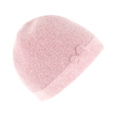 Beanie Wolle melange mit Knopfgarnitur – hochwertige Kopfbedeckung von Fiebig bei Hut Factory Schweiz