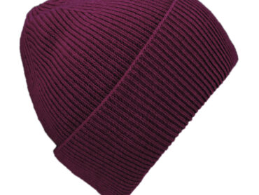 Strickmütze Wolle Rippenstrick uni – hochwertige Kopfbedeckung von Fiebig bei Hut Factory Schweiz