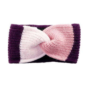 Strickstirnband Wolle mehrfarbig gedreht – hochwertige Kopfbedeckung von Fiebig bei Hut Factory Schweiz