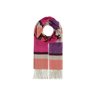 Cashmink Schal Blockstreifen – hochwertige Kopfbedeckung von Fiebig bei Hut Factory Schweiz