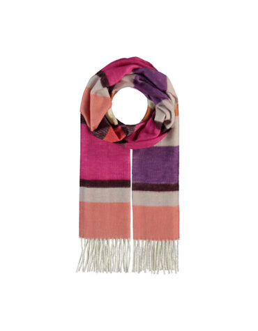 Cashmink Schal Blockstreifen – hochwertige Kopfbedeckung von Fiebig bei Hut Factory Schweiz