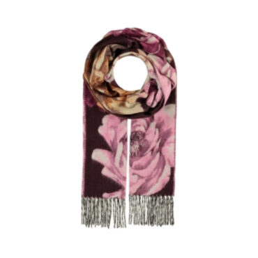 Cashmink Schal Blumenprint – hochwertige Kopfbedeckung von Fiebig bei Hut Factory Schweiz