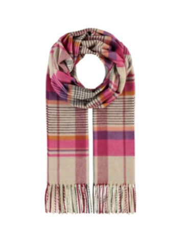 Cashmink Schal Karomuster – hochwertige Kopfbedeckung von Fiebig bei Hut Factory Schweiz