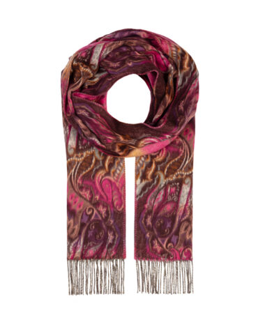 Cashmink Schal Paisley – hochwertige Kopfbedeckung von Fiebig bei Hut Factory Schweiz