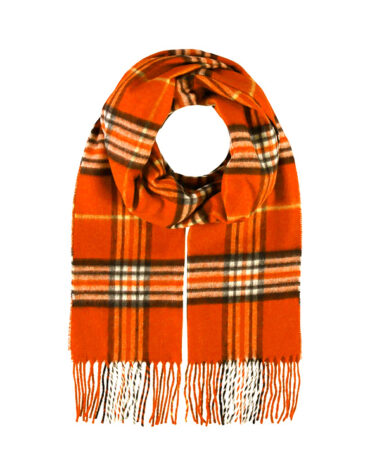 Cashmink Schal große Karos – hochwertige Kopfbedeckung von Fiebig bei Hut Factory Schweiz