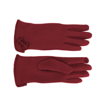 Handschuhe Jersey uni mit Schleife – hochwertige Kopfbedeckung von Fiebig bei Hut Factory Schweiz