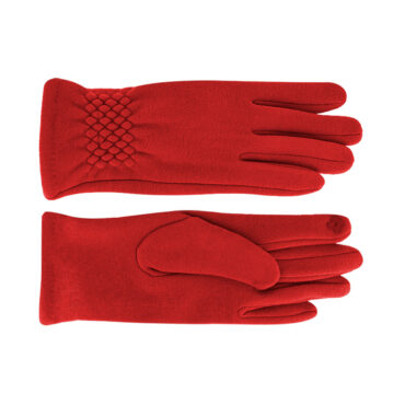 Handschuhe Jersey uni mit Teddyfutter – hochwertige Kopfbedeckung von Fiebig bei Hut Factory Schweiz