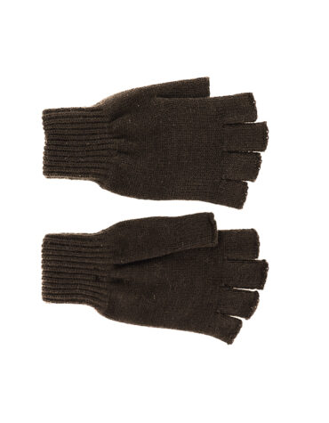 Strickhandschuhe uni ohne Fingerspitzen – hochwertige Kopfbedeckung von Fiebig bei Hut Factory Schweiz