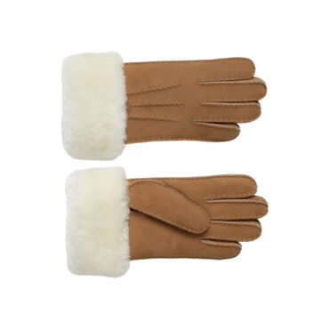 Handschuhe Schafsleder mit Fellumschlag – hochwertige Kopfbedeckung von Fiebig bei Hut Factory Schweiz