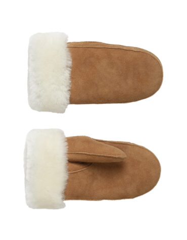 Fäustlinge Schafsleder mit Fellumschlag – hochwertige Kopfbedeckung von Fiebig bei Hut Factory Schweiz