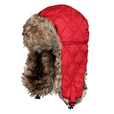 Chapka uni gesteppt mit Kunstfell – hochwertige Kopfbedeckung von Fiebig bei Hut Factory Schweiz