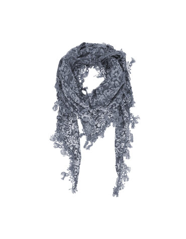 Dreieckstuch floral gemustert – hochwertige Kopfbedeckung von Fiebig bei Hut Factory Schweiz