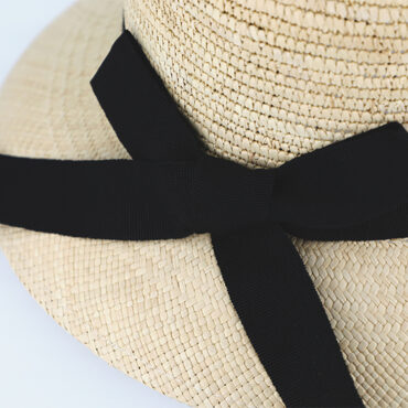 Panamahut Glocke Crochet mit Ripsband – hochwertige Kopfbedeckung von Fiebig bei Hut Factory Schweiz