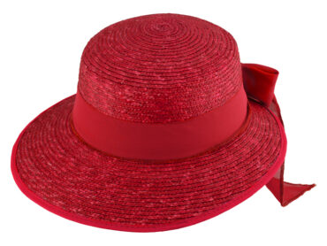 Strohhut Schute Bortenstroh uni textiles Band UV-Schutz – hochwertige Kopfbedeckung von Fiebig bei Hut Factory Schweiz