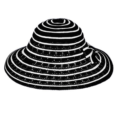 Papierhut Glocke Baumwollspitze und Schleife – hochwertige Kopfbedeckung von Fiebig bei Hut Factory Schweiz