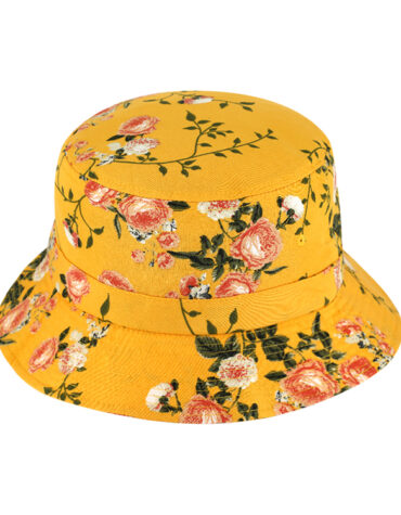 Fischerhut Blumenmuster – hochwertige Kopfbedeckung von Fiebig bei Hut Factory Schweiz