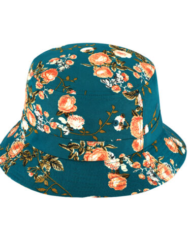Fischerhut Blumenmuster – hochwertige Kopfbedeckung von Fiebig bei Hut Factory Schweiz