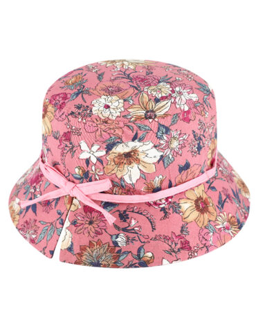 Fischerhut Blumenmuster mit Band – hochwertige Kopfbedeckung von Fiebig bei Hut Factory Schweiz