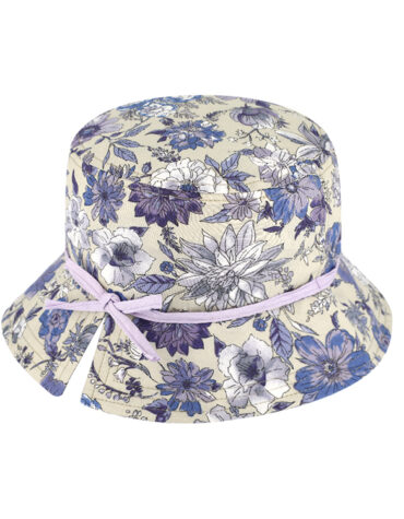 Fischerhut Blumenmuster mit Band – hochwertige Kopfbedeckung von Fiebig bei Hut Factory Schweiz