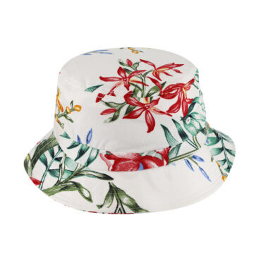 Fischerhut Blumenprint – hochwertige Kopfbedeckung von Fiebig bei Hut Factory Schweiz